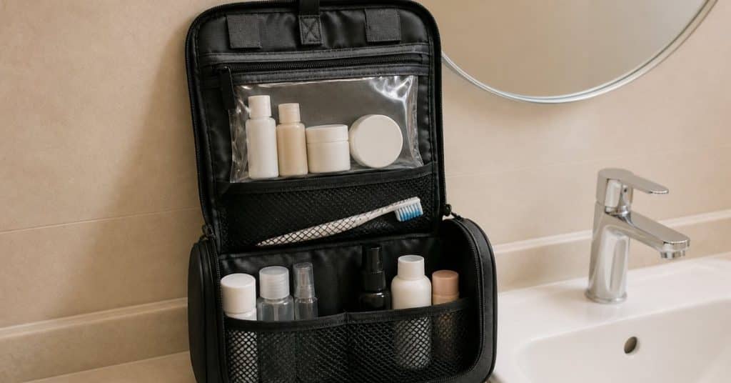 Trousse de toilette de voyage : comment bien s'organiser en cabine ?